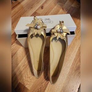 Coach Abigail Ballet Flat Women's 7.5 b